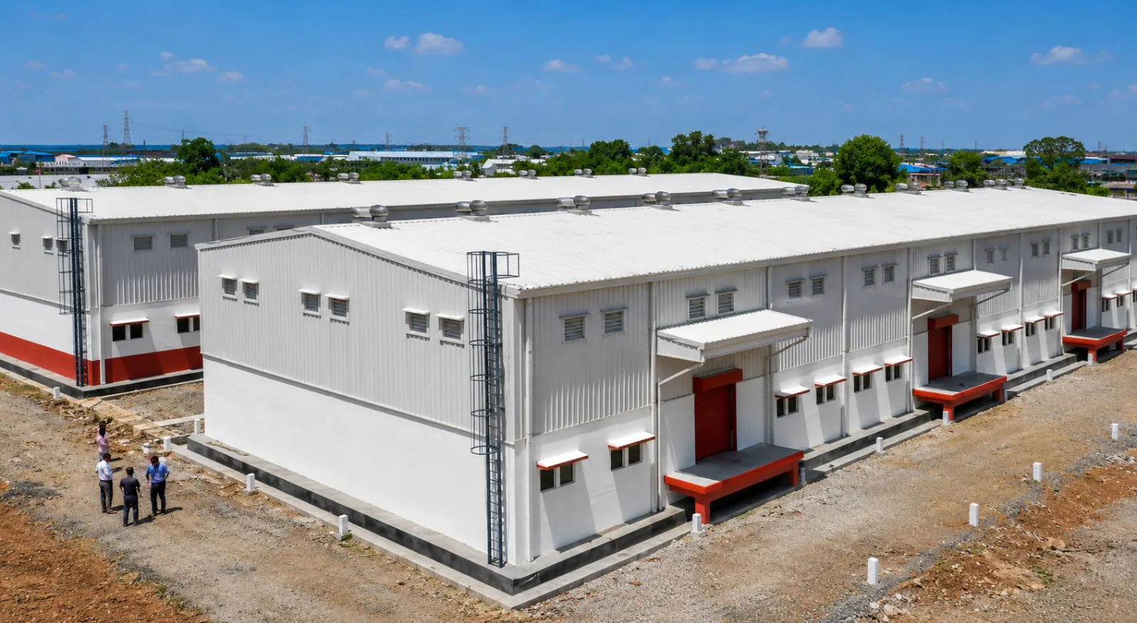 Warehouse aerial